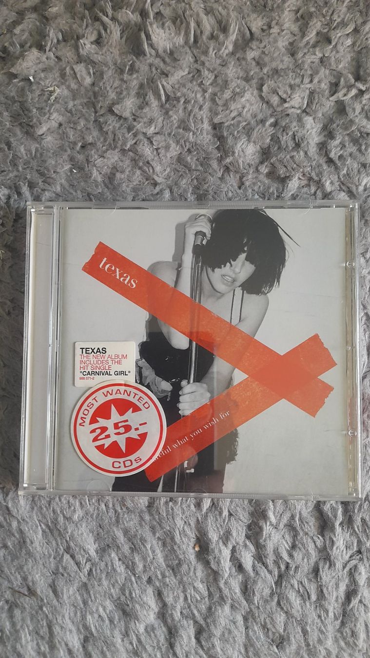 CD: TEXAS      CAREFUL WHAT YOU WISH FOR     CD – Usato da Wetzikon ZH venduto da Ramones01