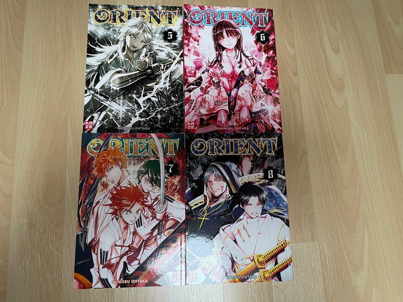 Comics: Orient Manga Band 1-8 – Gebraucht aus Wichtrach von Schmockerpidu 3