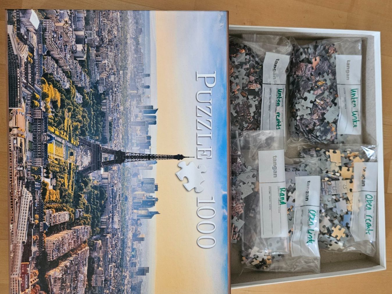 Puzzle: Puzzle Paris 1000 Teile – Nuovo (secondo la descrizione) da Nänikon venduto da Altibuy 1