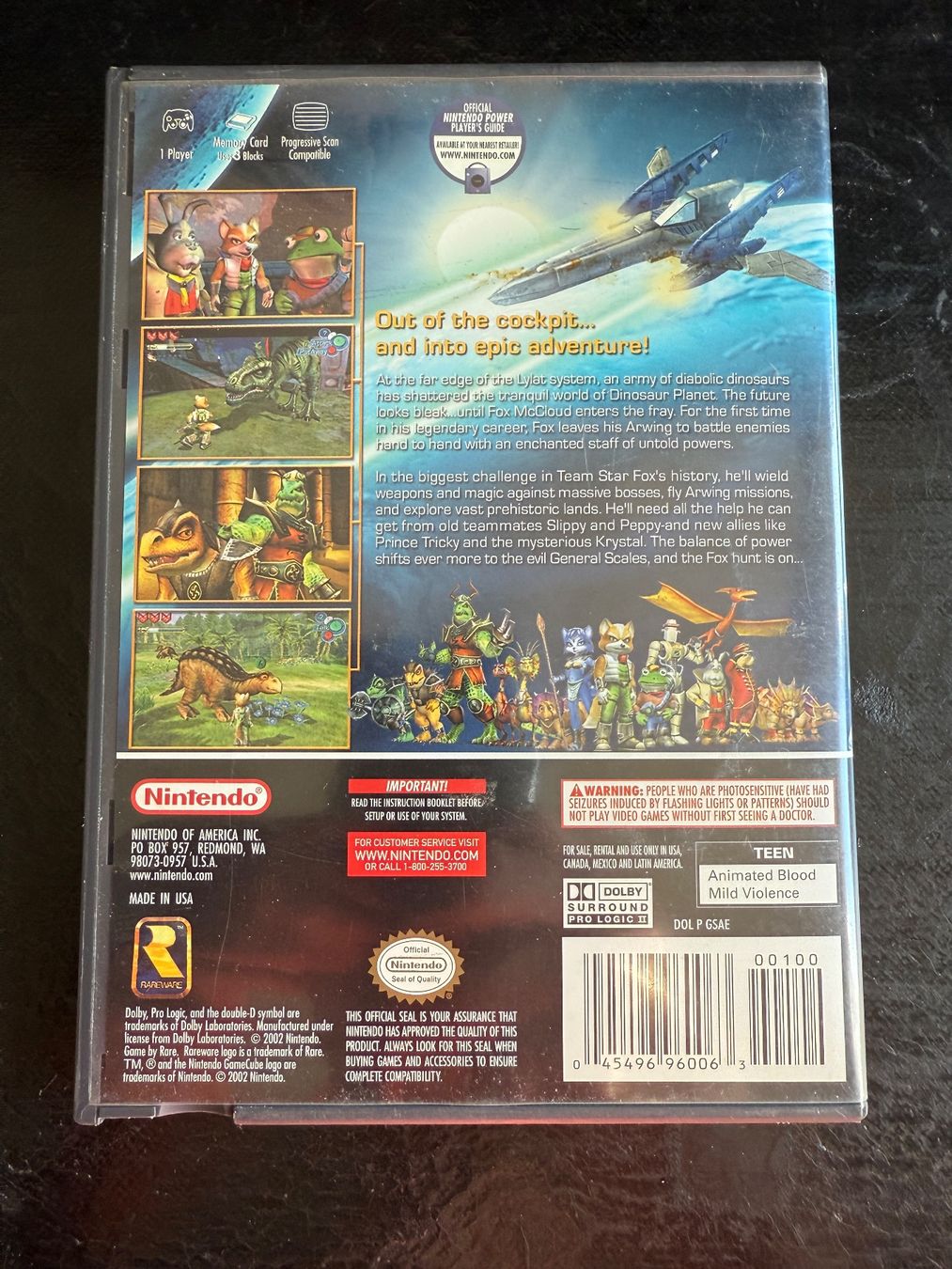 Jeux: Star Fox Adventures - Gamecube US – D'occasion à La Tour de Peilz par Games_paradise 1
