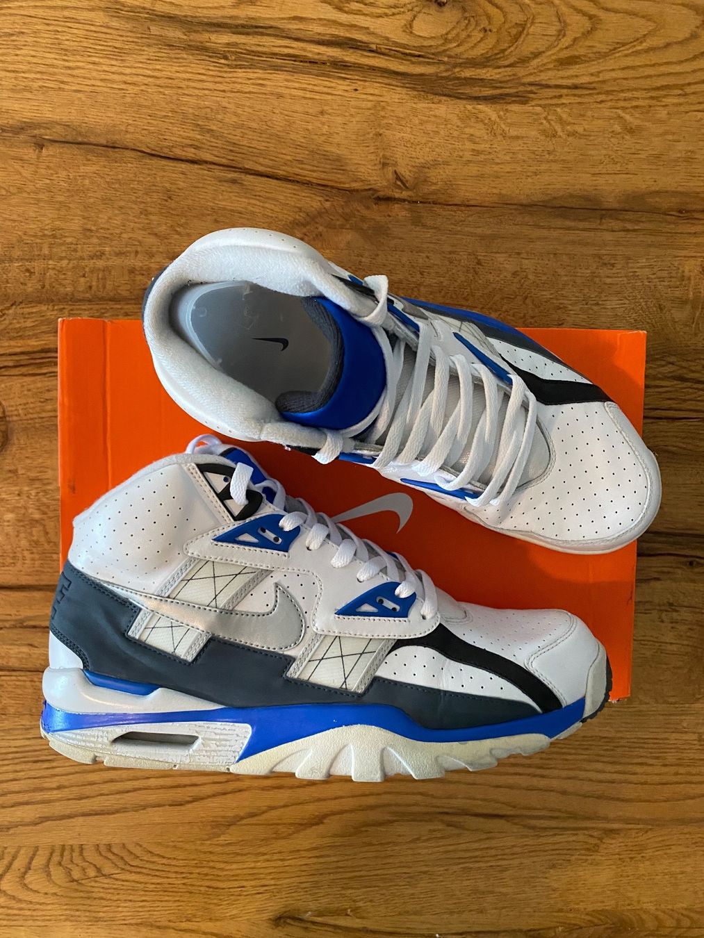 Nike Scarpe da uomo: Nike Air Trainer Sc High - 2014 - Cobalt – Usato da Zürich venduto da sell_my_stuff 1