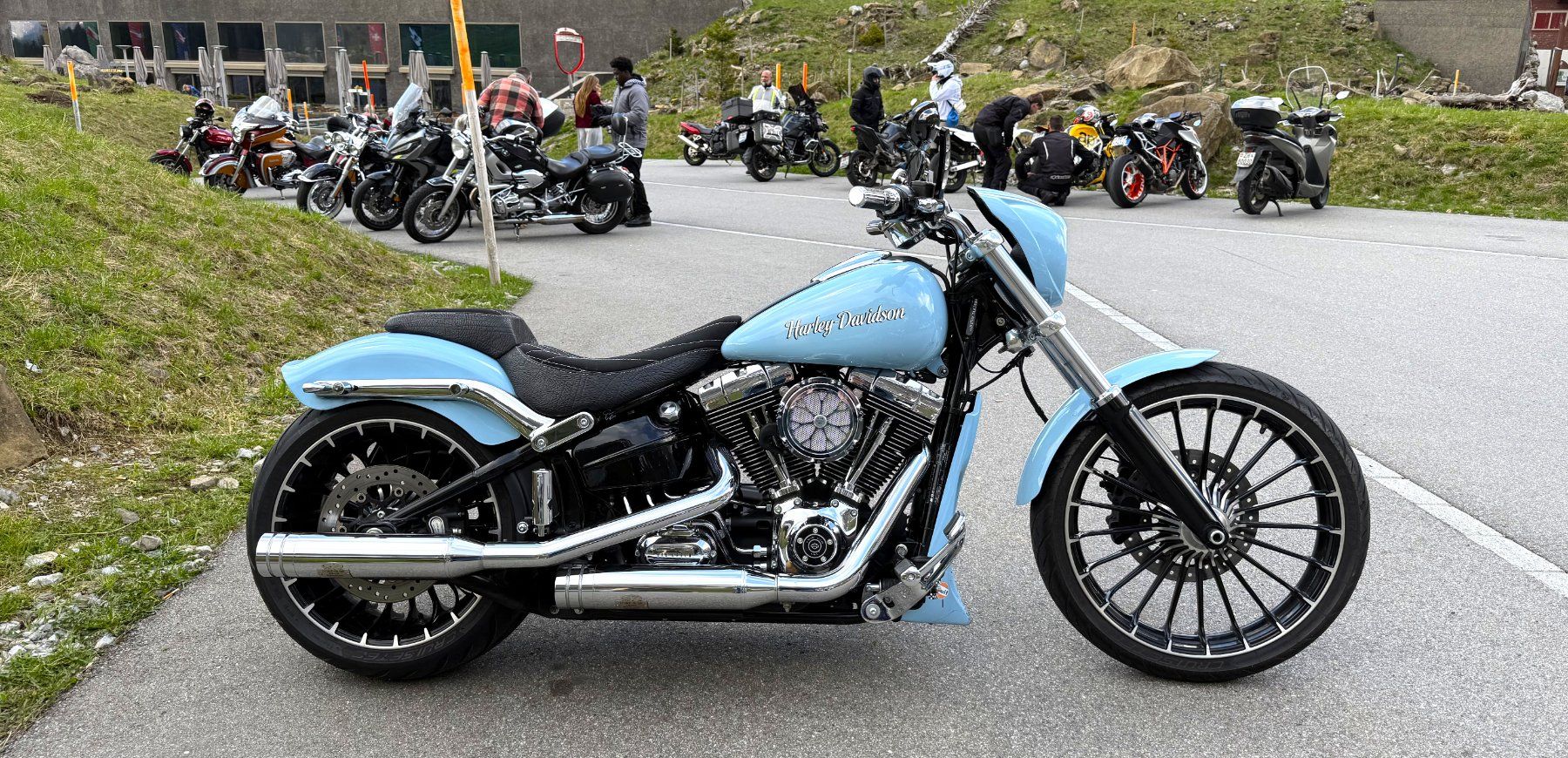Harley-Davidson Chopper: Zu verkaufen Harley Davidson Breakout 103 – Usato da Buttikon SZ venduto da alf1alf 5