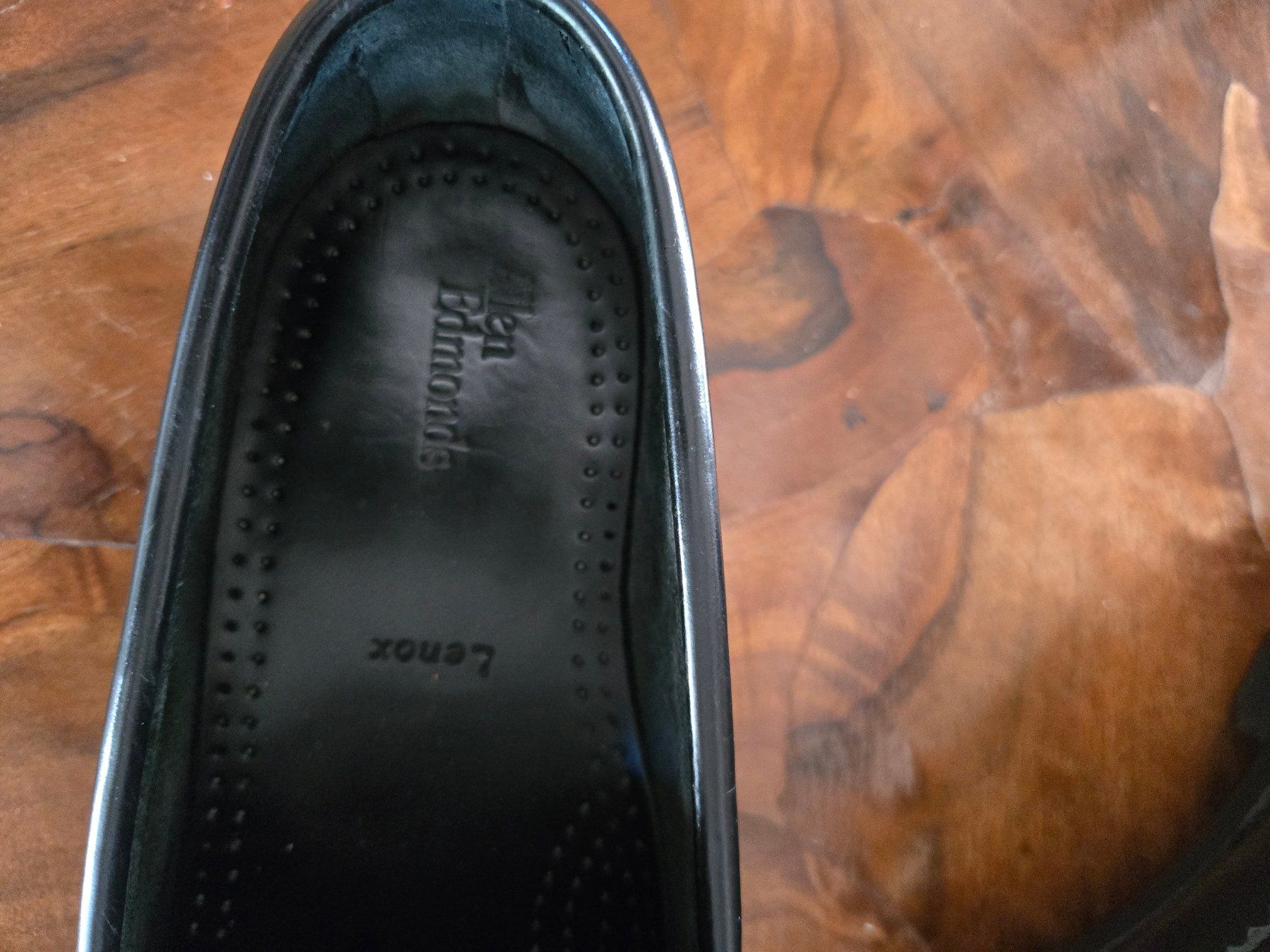 Scarpe da uomo: Allen Edmonds Mod. Lenox Grösse US 9 1/2  = EU 42 schwarz – Usato da Ascona venduto da Topolinowatch 2