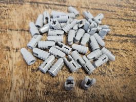 lego 37553 ou 57360 lot de 45 pièces Light Bluish Gray Hinge
