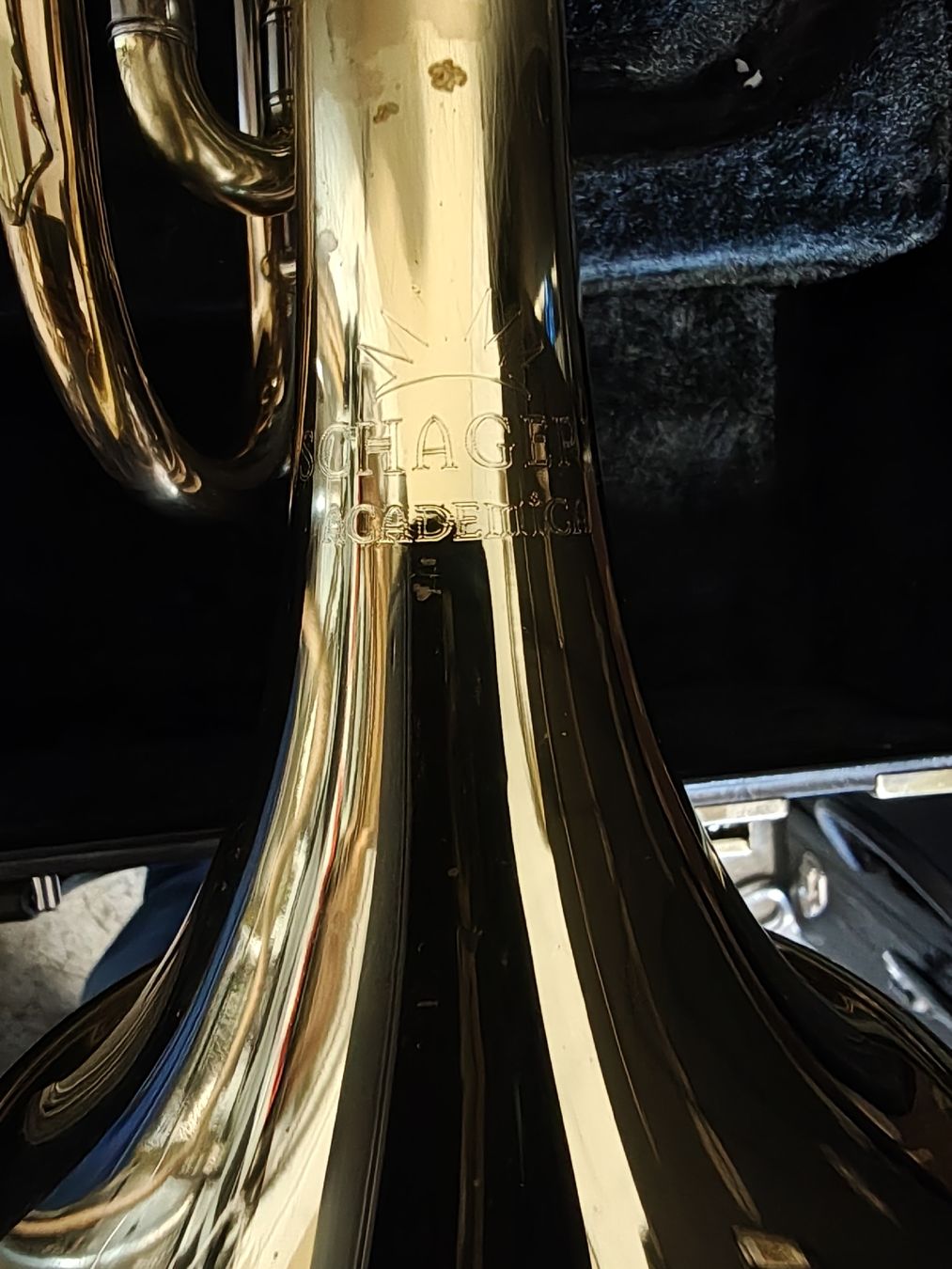 Strumenti musicali: B.Cornet Schagerl  – Usato da Langenthal venduto da Saxophone23 2