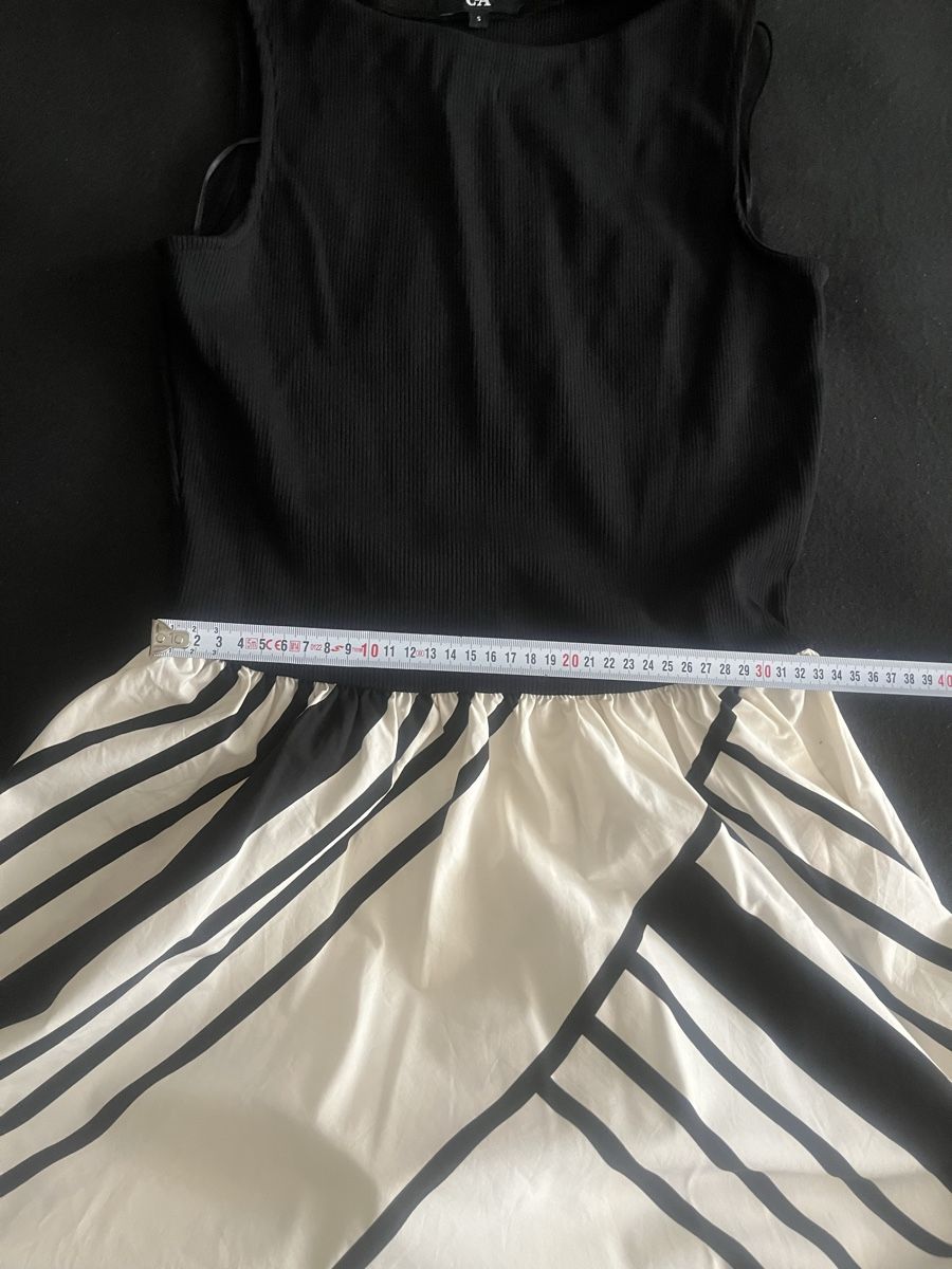 C&A Kleider: C&A Sommerkleid schwarz-weiss gemustert – Neu (gemäss Beschreibung) aus Olten von sae_82z2 4