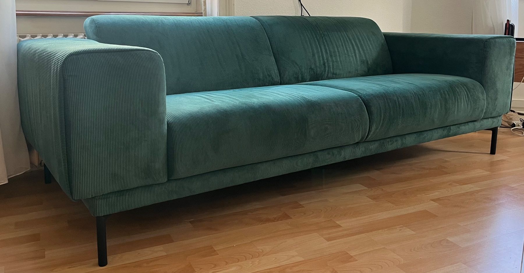 Pfister Sofas: 3er Sofa Smaragdgrün – D'occasion à Basel par and_j5sg 1