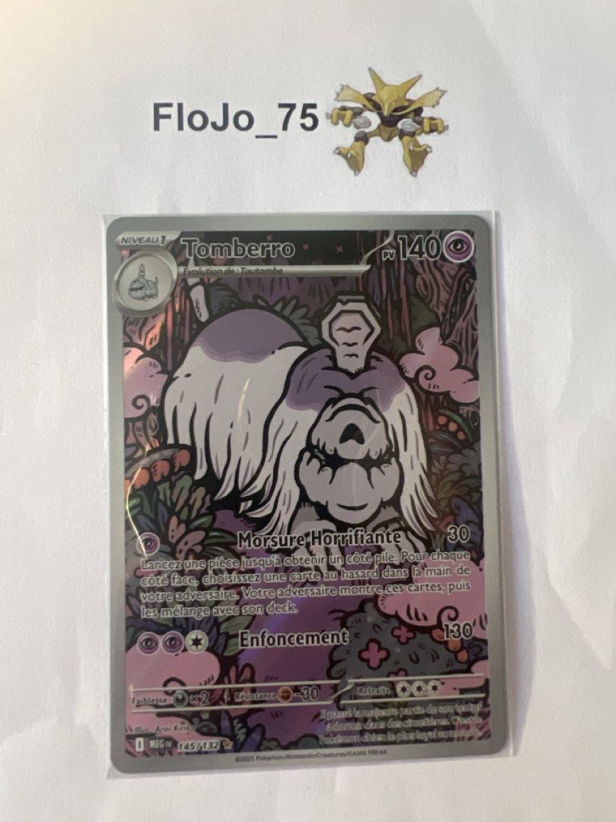 Pokémon Cartes à collectionner: Tombero 145/132 🇫🇷 – D'occasion à St-Blaise par FloJo_75