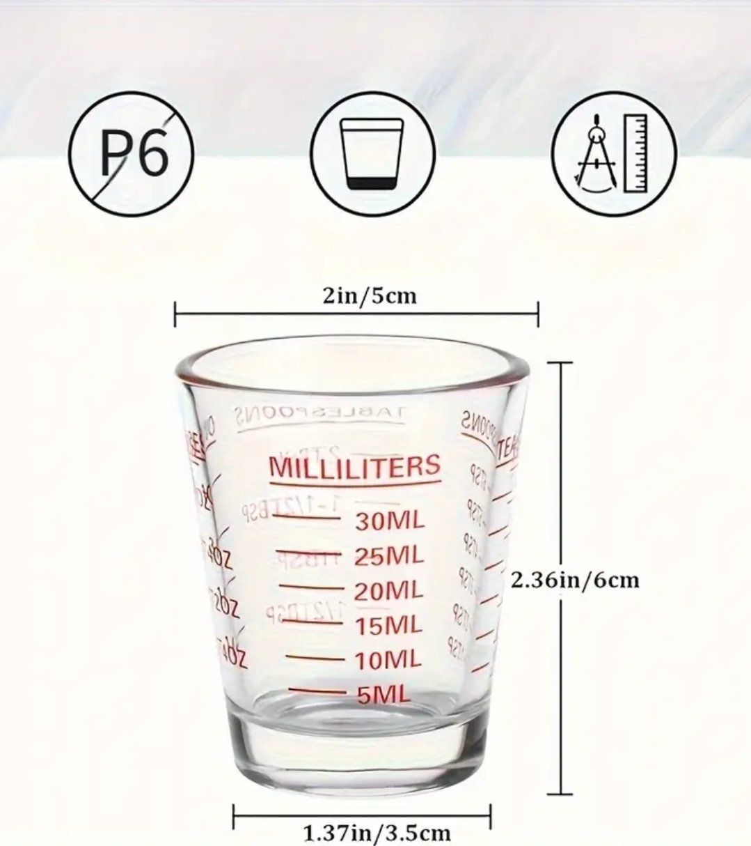 Elettrodomestici da cucina: 2x Messbecher aus Glas – Nuovo e nell'imballaggio originale da Dintikon venduto da Vexi 1