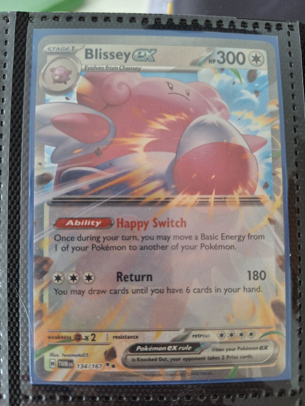 Pokémon Sammelbilder & Trading cards: Blissey ex – Gebraucht aus Altstätten SG von GGsGameshop
