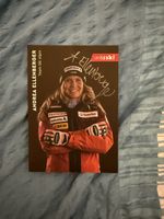 Andrea Ellenberger Autogrammkarte - Swiss Ski Team!