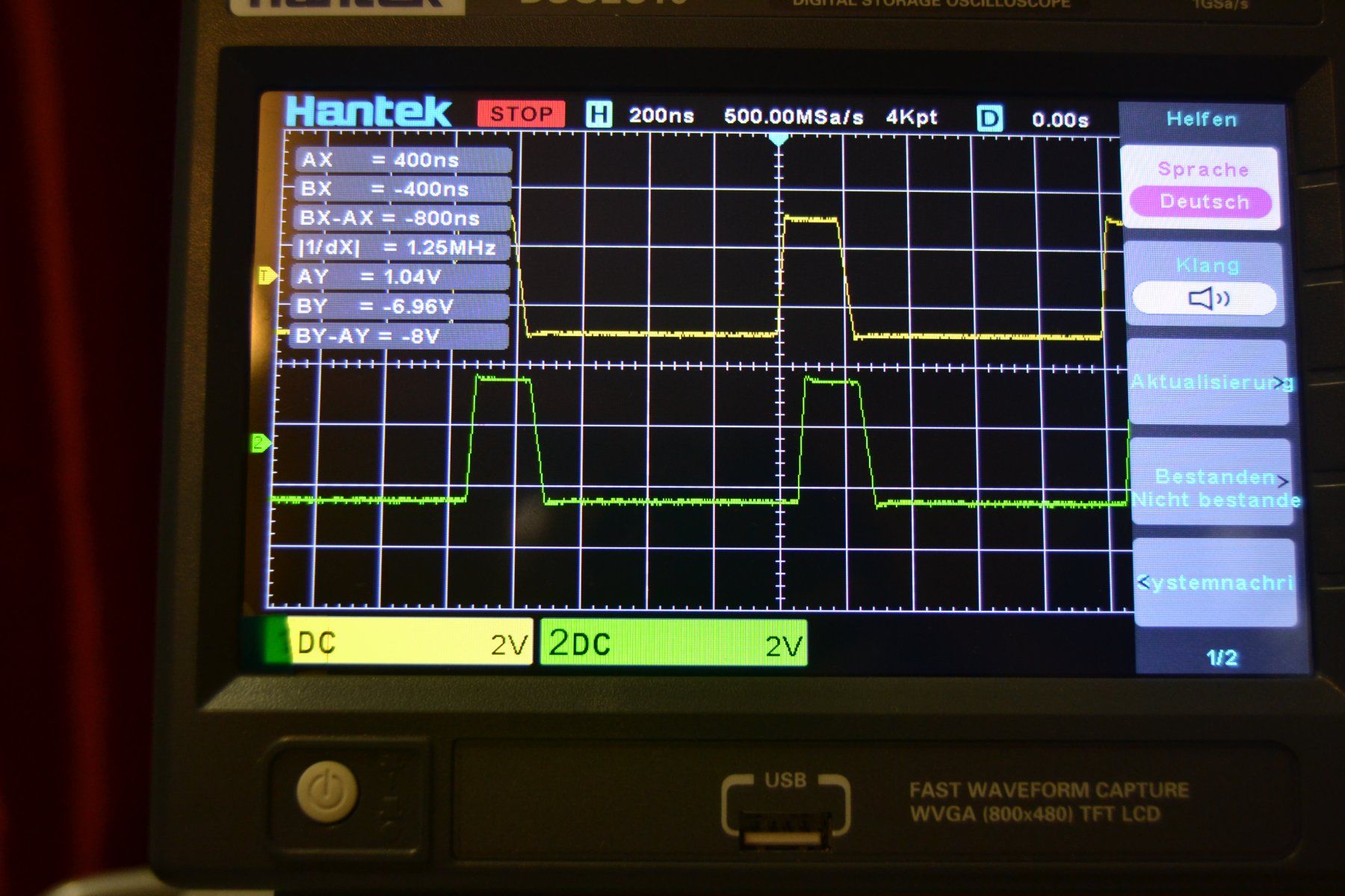Misurare: HANTEK DSO2C10 100 MHz / 1 GSa/s – Nuovo (secondo la descrizione) da Wil SG venduto da fanofrio 3