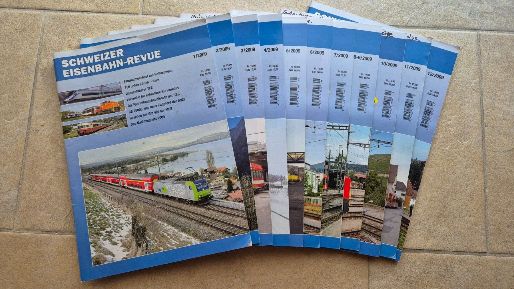 Zeitschriften & Magazine: Schweizer Eisenbahn-Revue 2009 – Gebraucht aus Brienz BE von Chutzli02