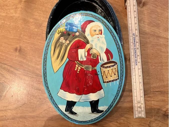 Tutte le decorazioni: Vintage Candybox Samichlaus Weihnachtsdos – Usato da Bichwil venduto da Bac2 1