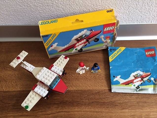 Kit di costruzioni: Lego Legoland Propellerflugzeug 6687 – Usato da Biezwil venduto da rip0505 4