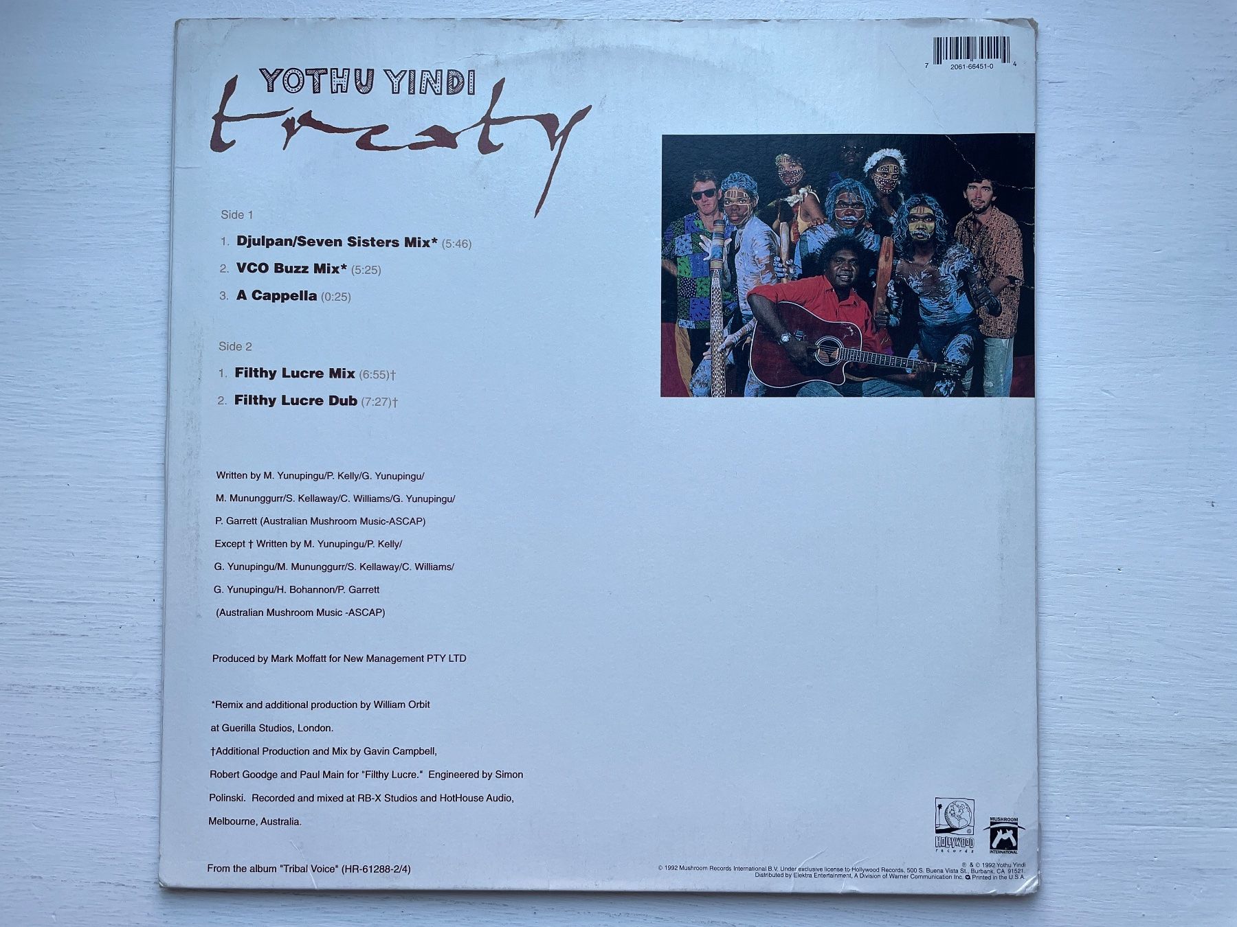 Dischi in vinile: Yothu Yindi - Treaty - 12" Maxi, 1992 – Usato da Zürich venduto da Andy_t71 1