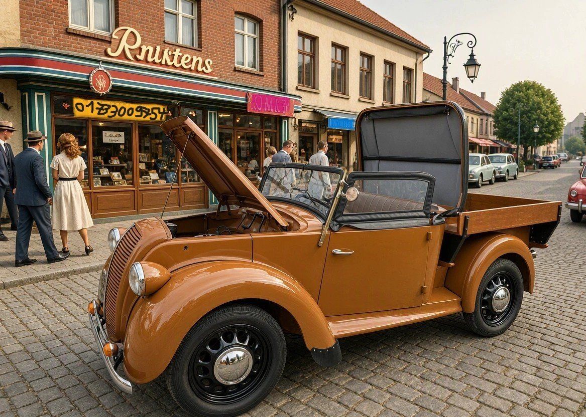 Morris Motors Automobili: Oldtimer Morris Pickup Z - Ute Cabrio 1948 – Usato da Rickenbach venduto da Wisserle 8