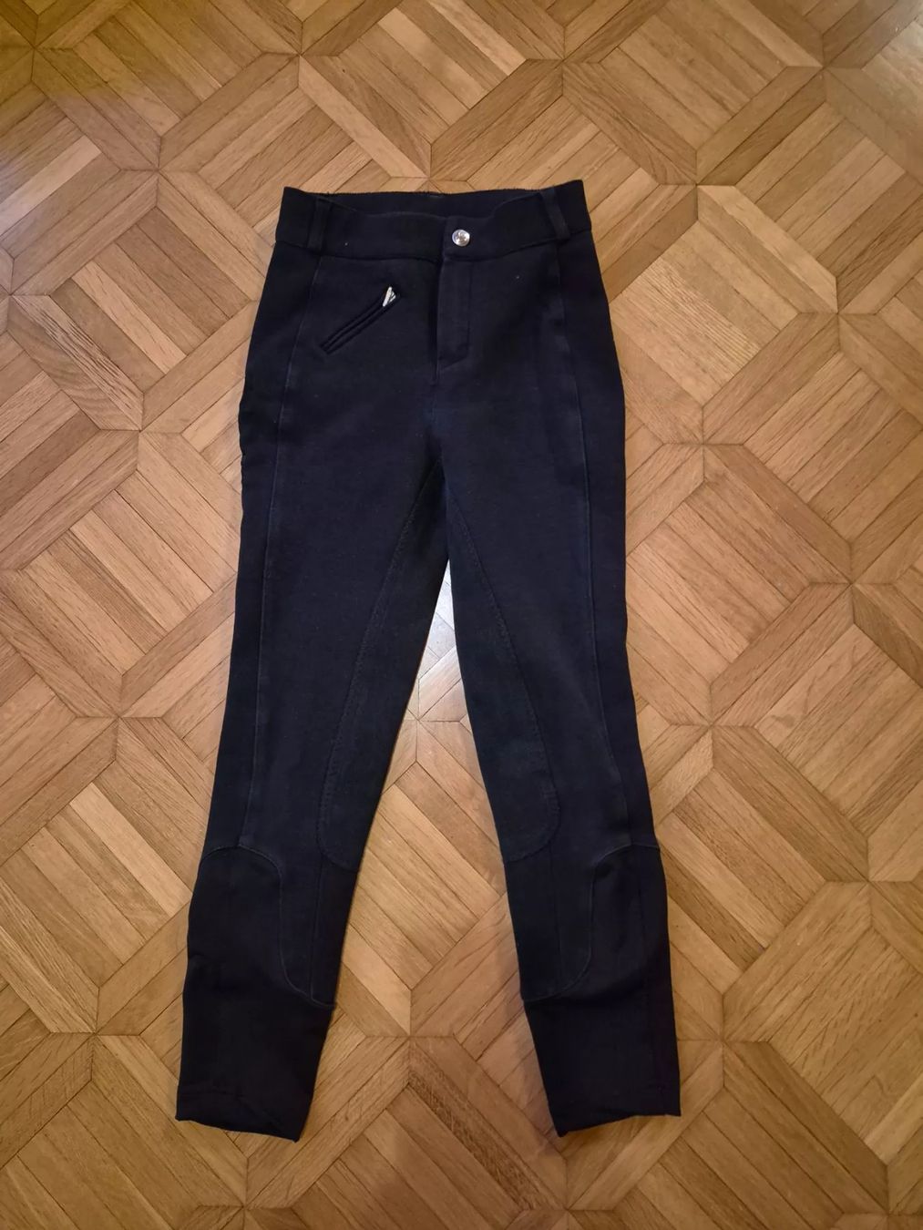 Hosen: Reithose Mädchen Gr. 140 von Equilibre – Gebraucht aus Gais von storchenschnabel13