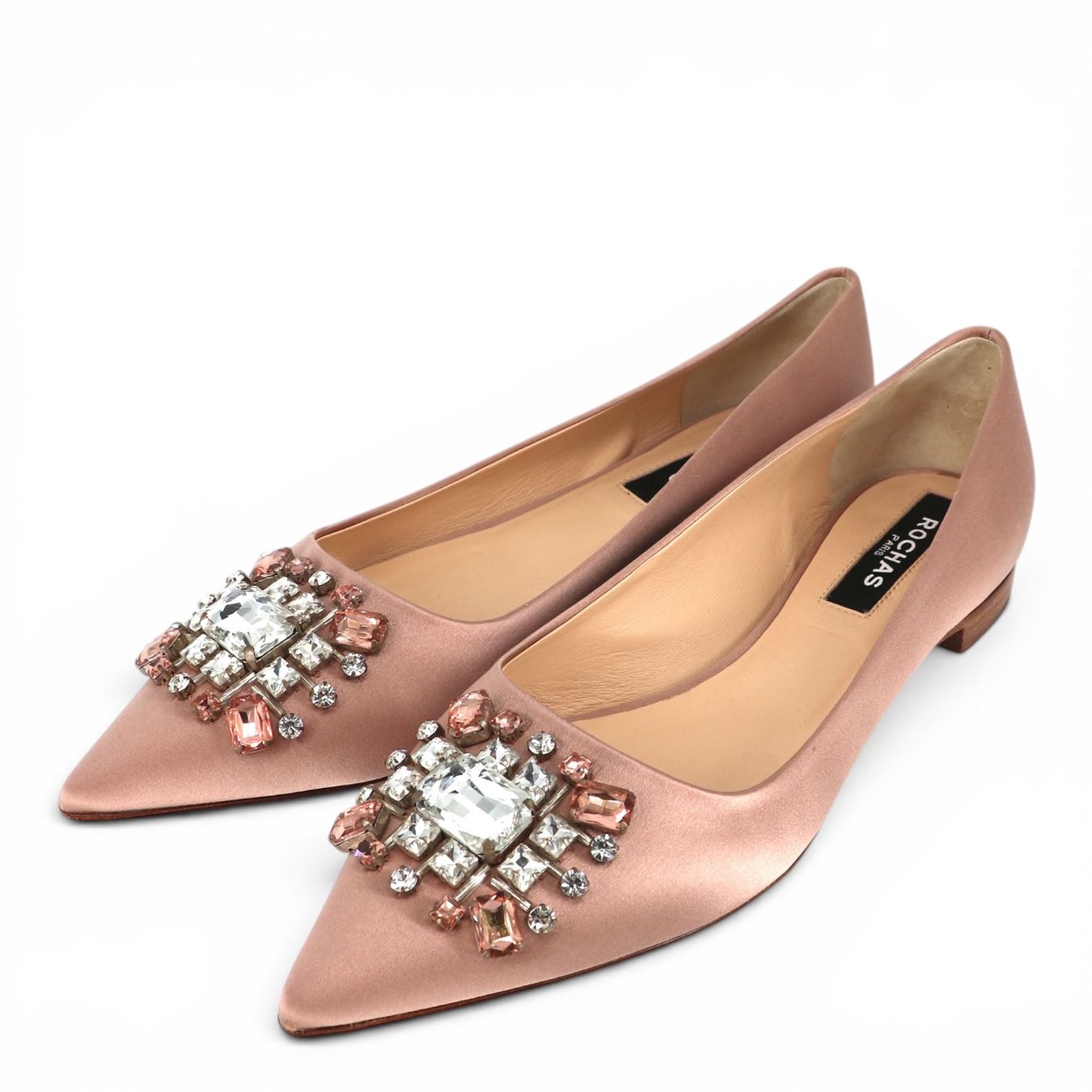 Rochas Scarpe da donna: Rochas Ballerinas Satin Gr. 39 – Usato da Binningen venduto da Designerlabels