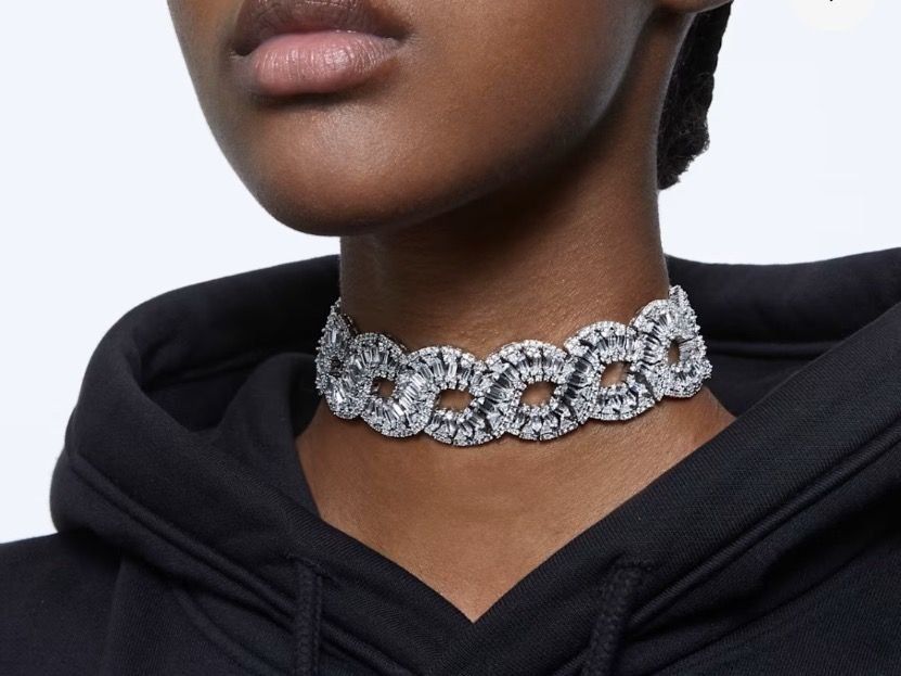 Swarovski Ketten: Hyperbola Halsband Choker Wave Swarovski Neu – Neu und originalverpackt aus Zuerich von proactiv 4