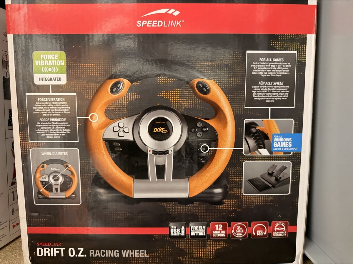 Controller: Racing Wheel mit Force Vibration – Gebraucht aus Kollbrunn von Leci 1