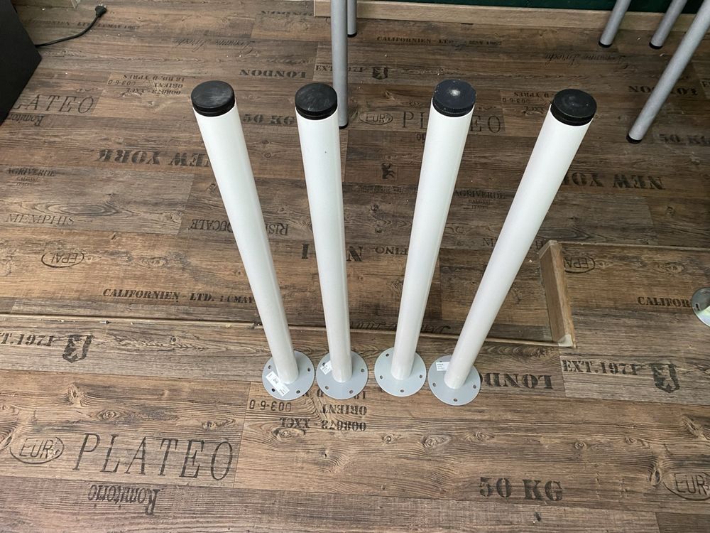 Ikea Tischbeine Weiss 4er Set 2. Auktion Kaufen auf Ricardo