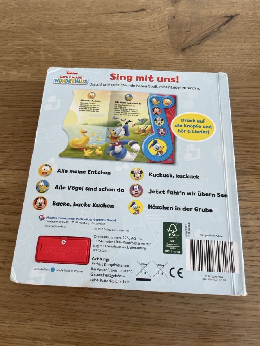 Livres: Micky Sing mit uns Musikbuch mit 6 Liedern gebraucht – D'occasion à Neukirch (Egnach) par BeniStore7 1