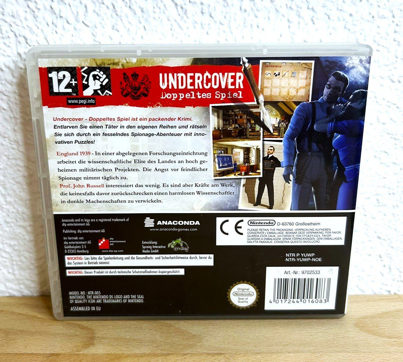Nintendo Giochi: Undercover Doppeltes Spiel Nintendo DS – Usato da St. Gallen venduto da bubblybee 1
