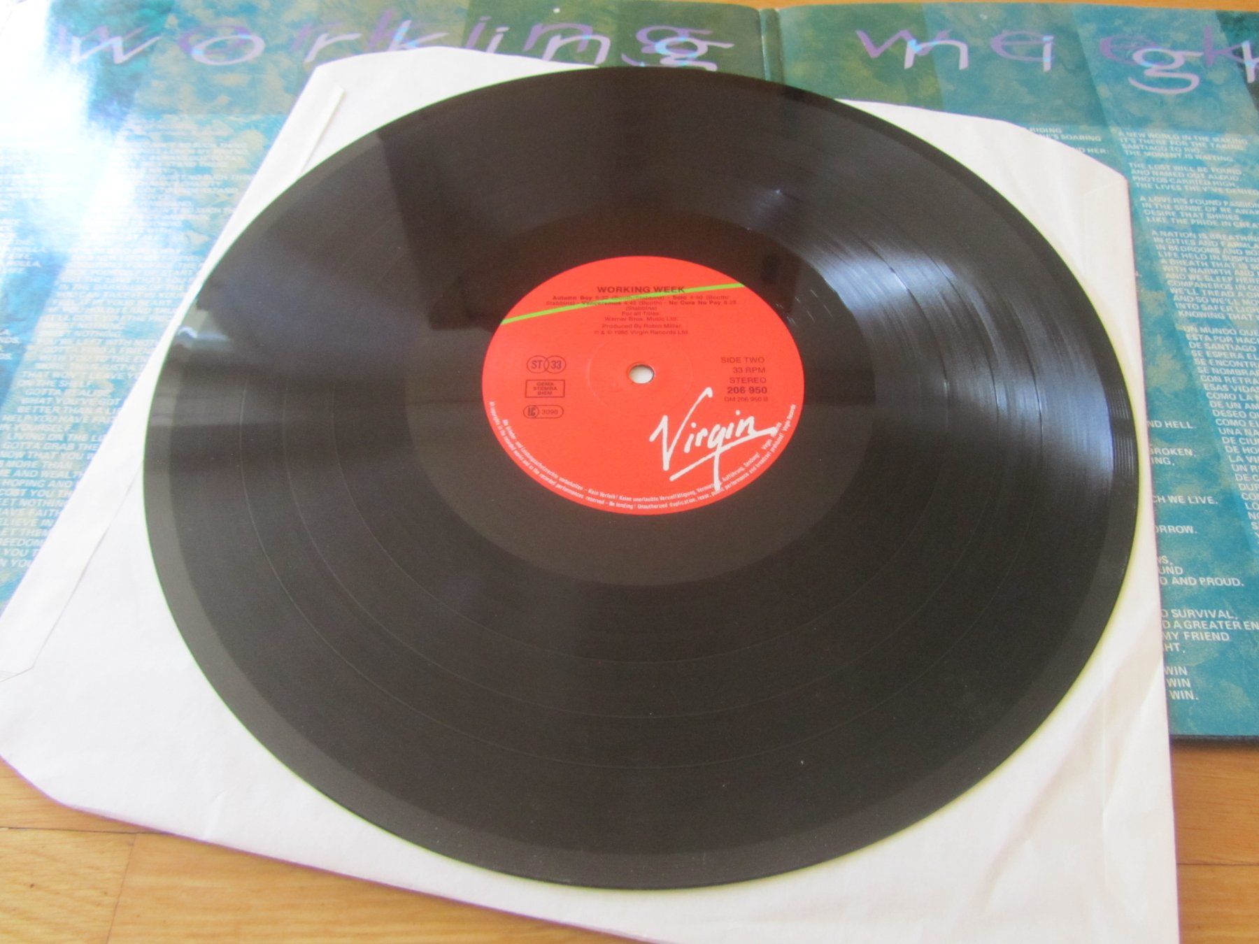 Dischi in vinile: WORKING WEEK - Working Nights / Contemporary & Acid - Jazz – Usato da Seengen venduto da mikelele 3