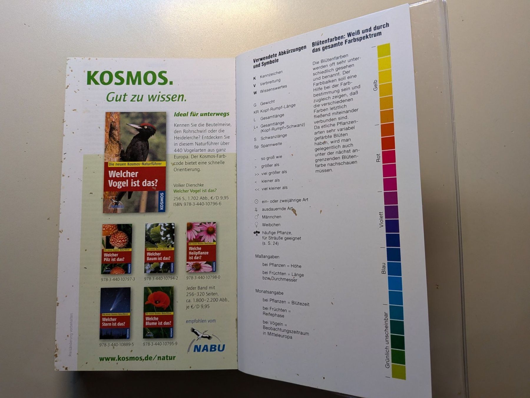 Libri: Der Kosmos Tier- und Pflanzenführer – Usato da Port venduto da gecotom 3