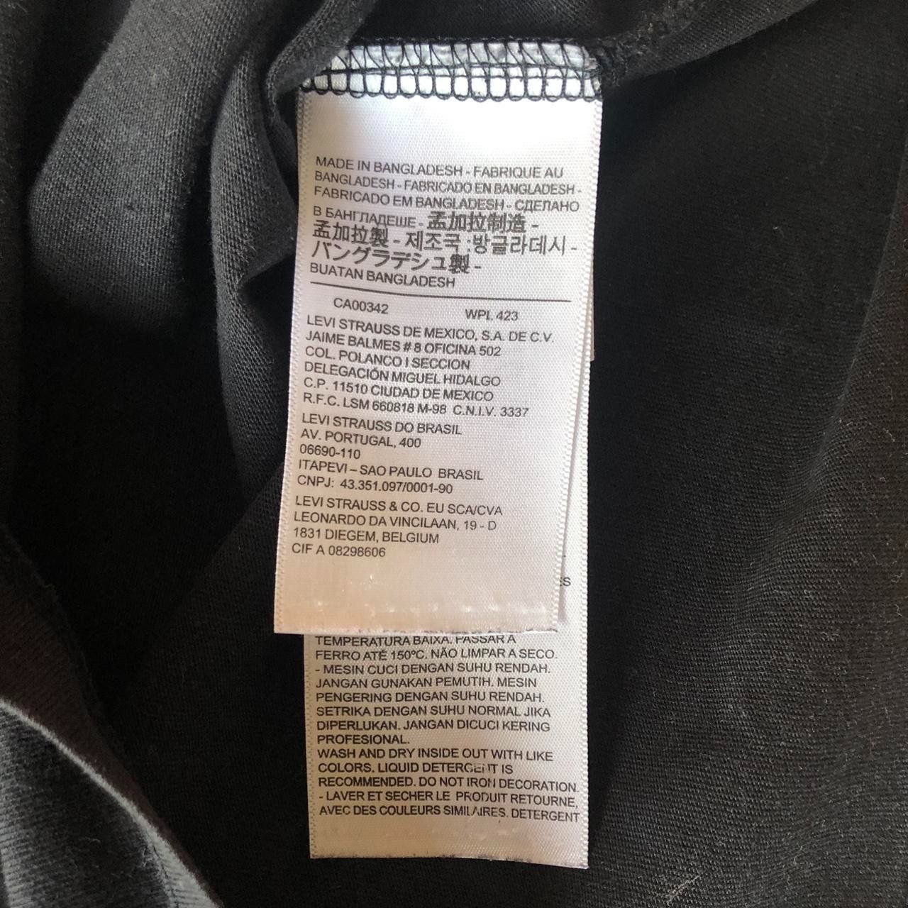 Levi's T-shirt: T-Shirt Levis Black Men S – Usato da Genève venduto da ang_7j7j 5