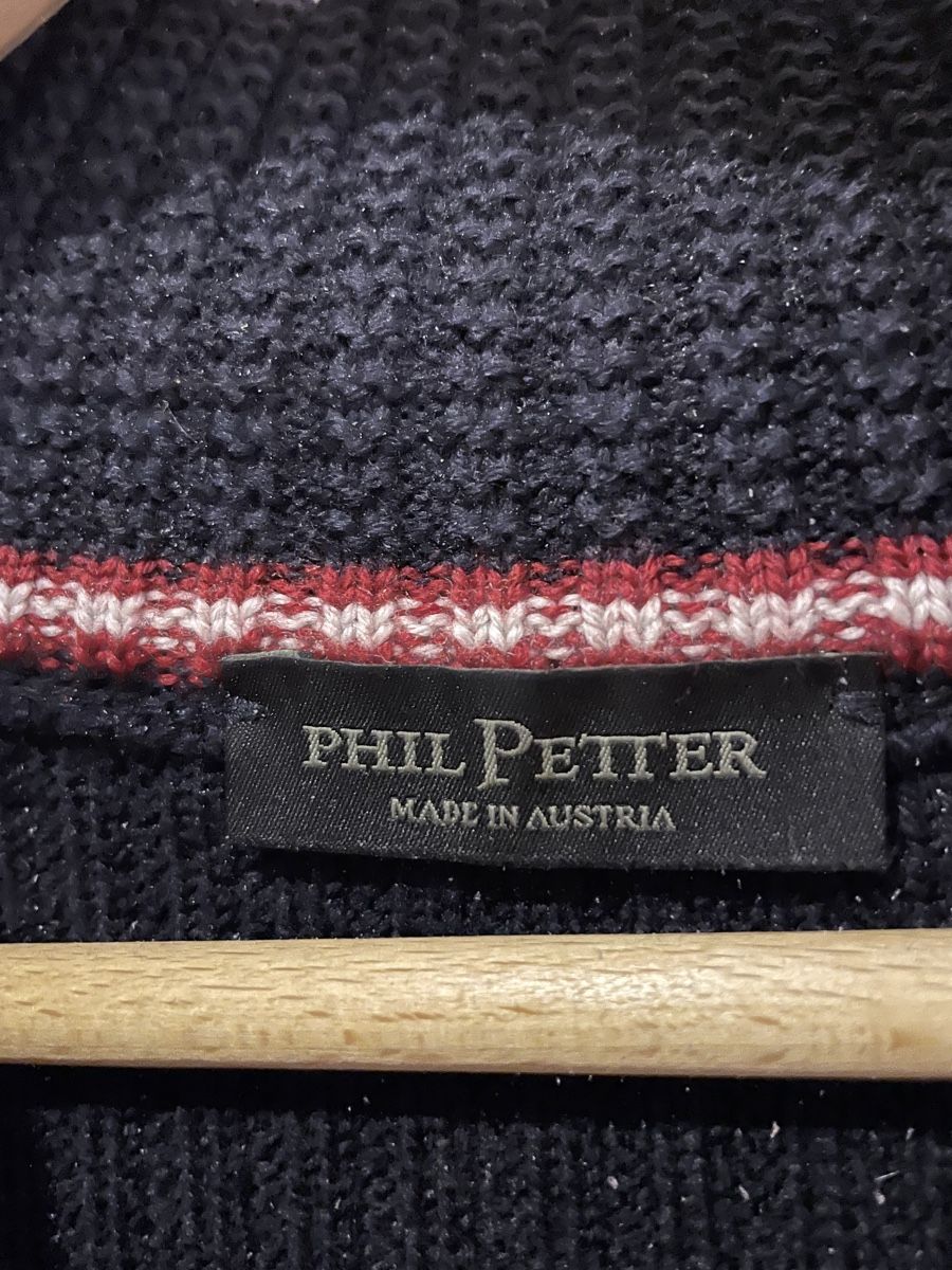 Jacken: Phil Petter Strickjacke, Marineblau, Grösse M – Gebraucht aus Pfaffnau von Bazinga 2