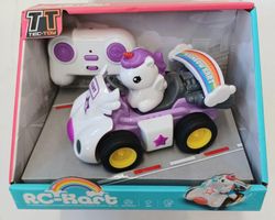 TEC-TOY RC-Kart Einhorn mit Licht, Sound und 2.4Ghz Sender