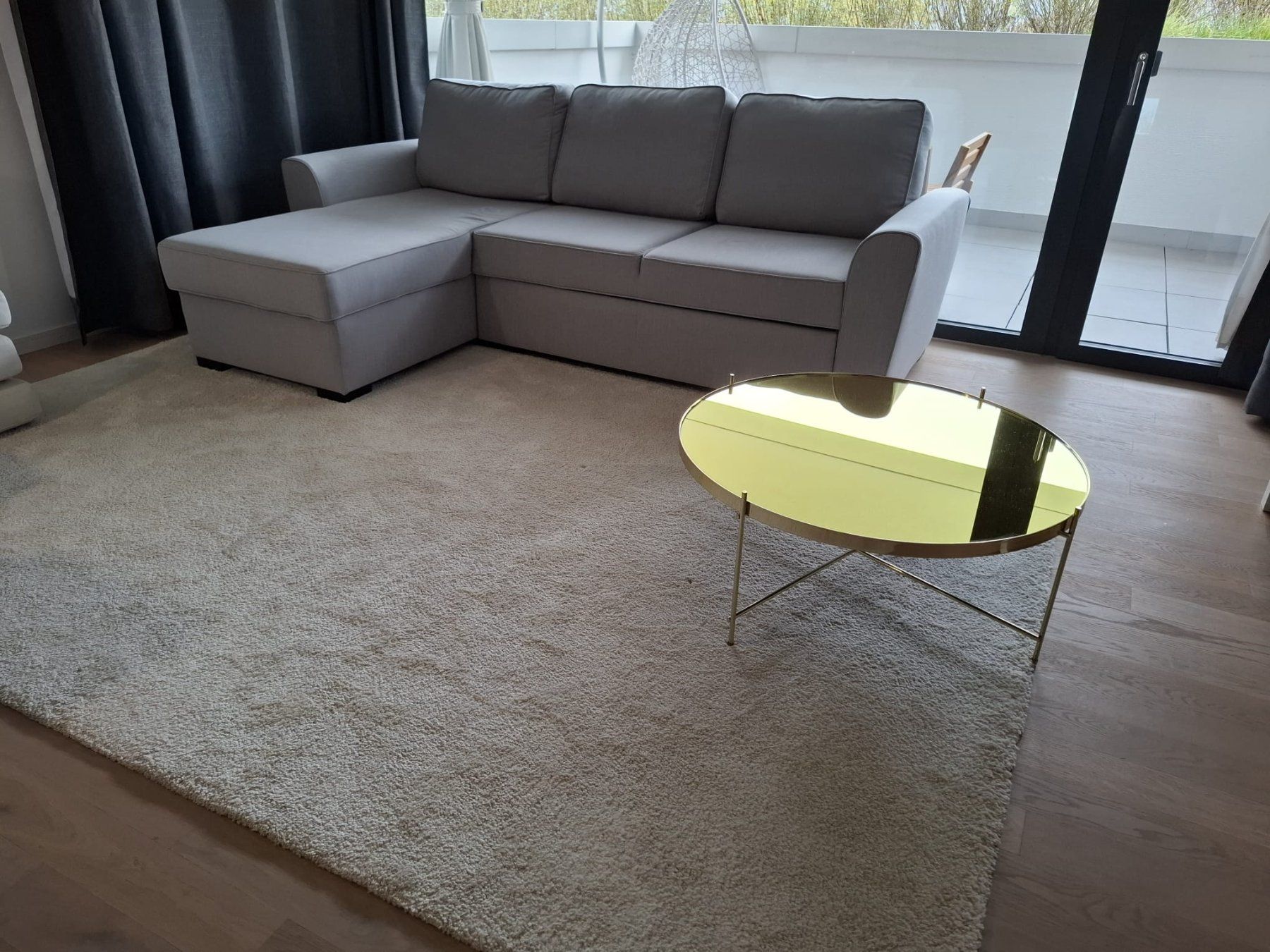 IKEA STOENSE Kurzflor-Teppich, Elfenbeinweiß, 200x300 cm (Neu (gemäss Beschreibung)) in für CHF 150 – nur Abholung auf Ricardo kaufen