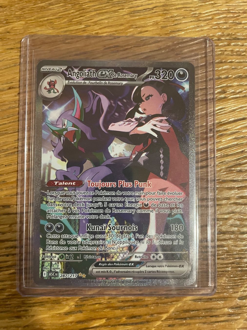 Pokémon Sammelbilder & Trading cards: Angoliath EX de rosemary 287/217 fr – Neu (gemäss Beschreibung) aus Baar (Nendaz) von jac_fs6l