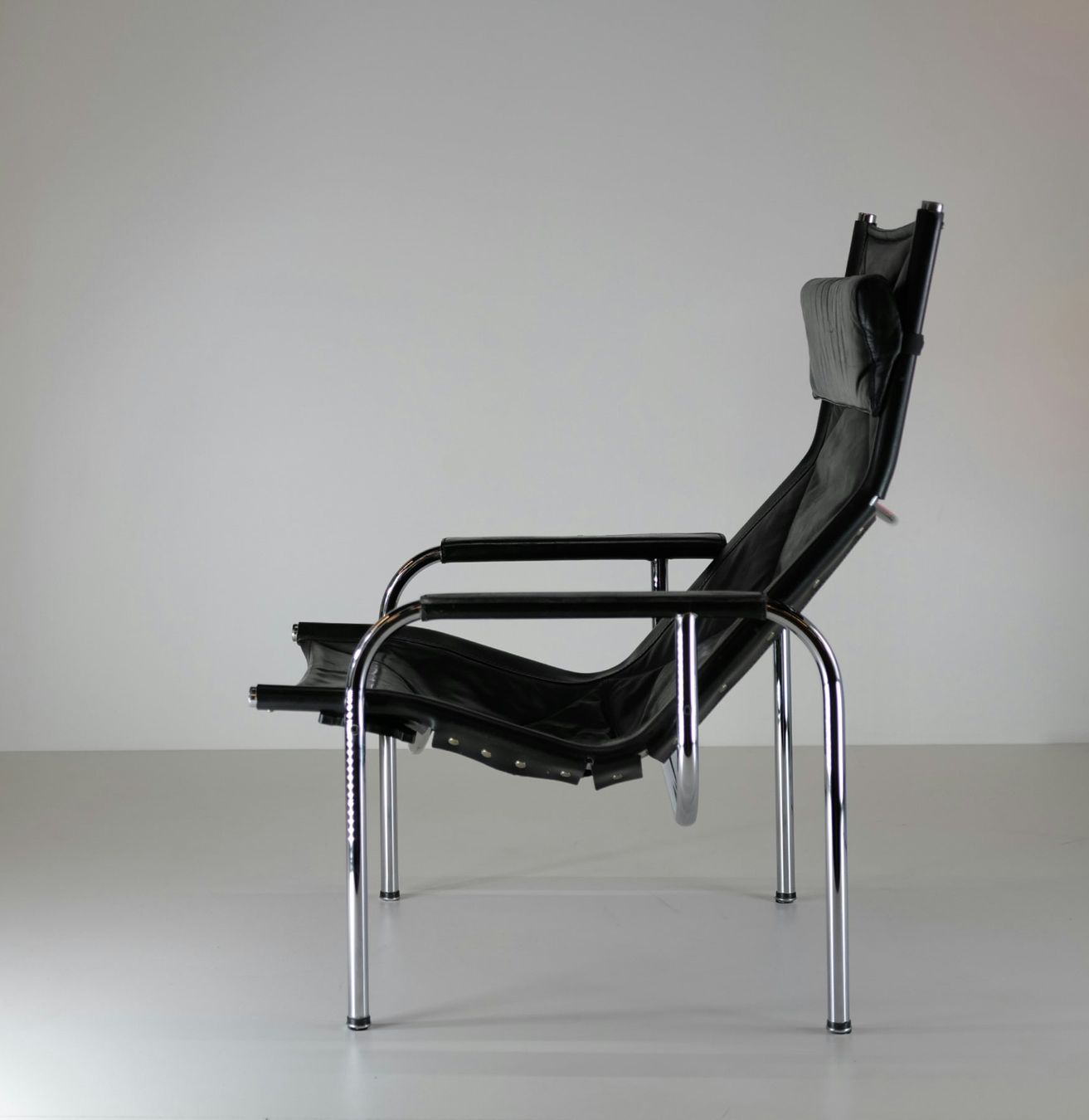 Eichenberger Sessel: Strässle Hochlehner von Hans Eichenberger, 1978 – Gebraucht aus Beromünster von VSNC