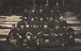Gruppe Soldaten (Militärpatient Krankenhaus, Langnau i.E.)