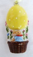 Villeroy & Boch Porzellanfigur Heißluftballon Osterei Bunny