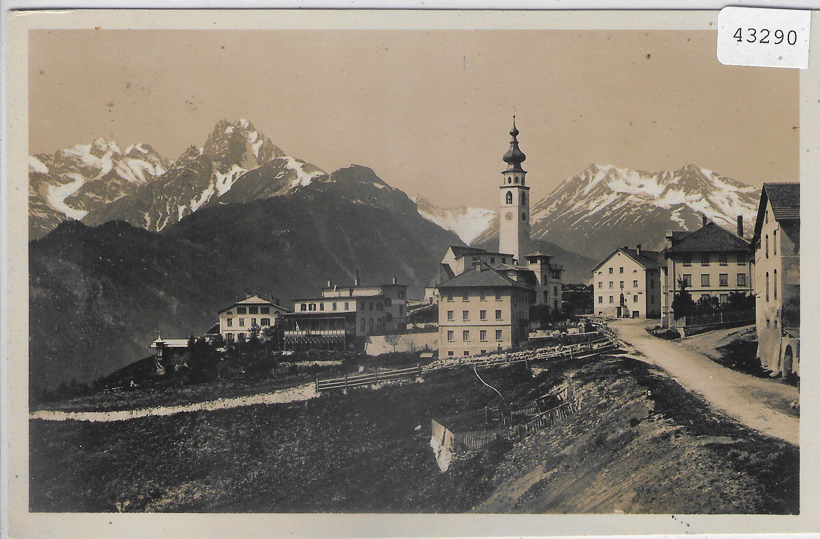 Cartoline postali: Fetan - Dorfpartie – Usato da Ettingen venduto da Kartenplanet