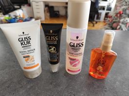 Lot Gliss Kur Schwarzkopf (4 produits)