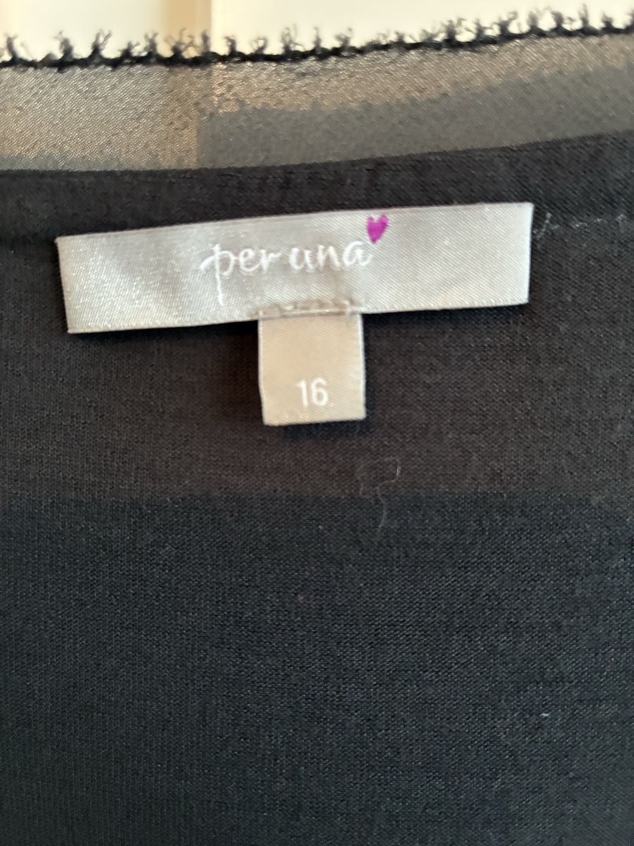 Top: Per una Shirt, Gr. 42, grau – Usato da Sursee venduto da Vogi68 1
