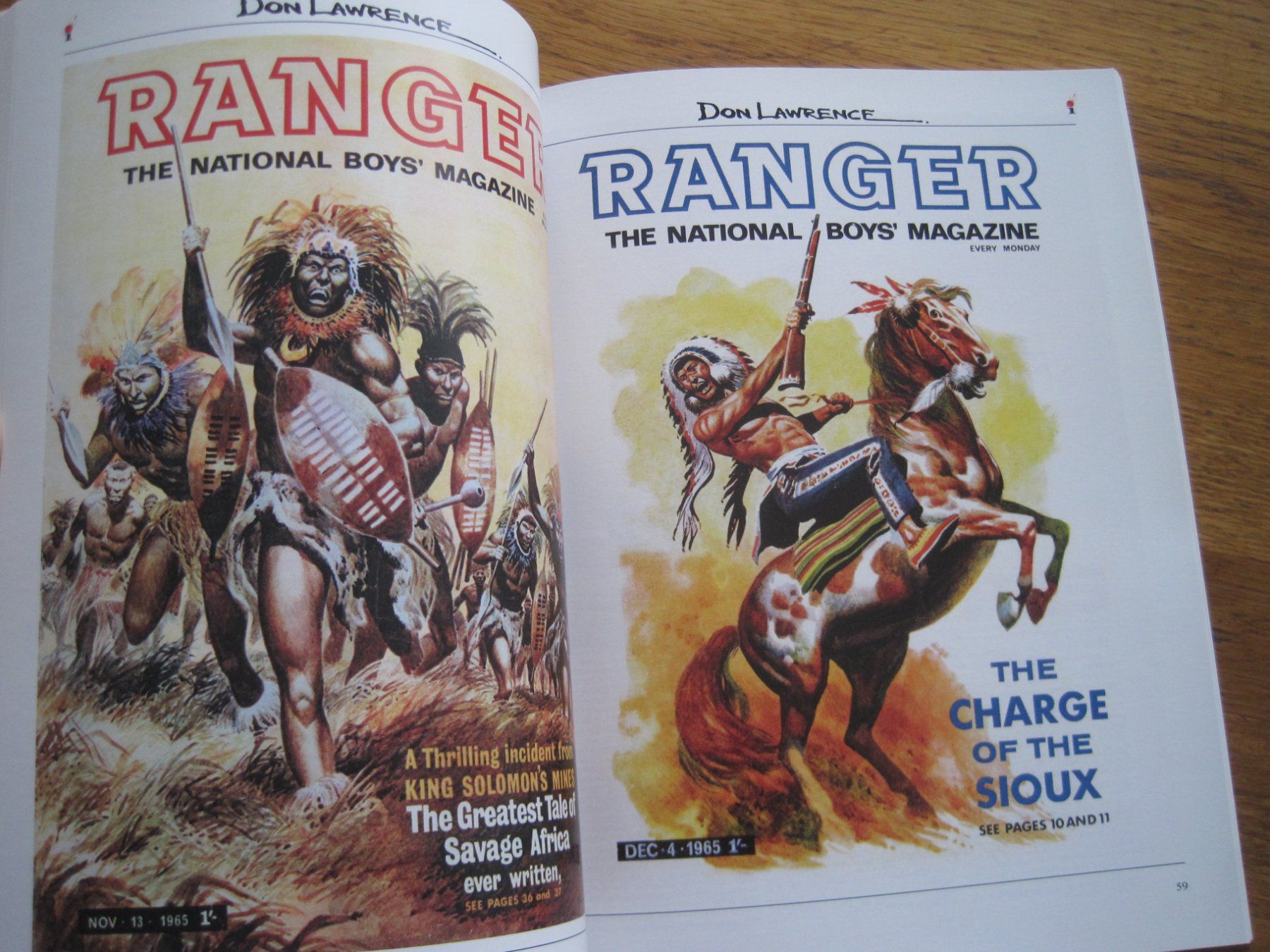 Fumetti: DON Lawrence Illustrations & Comic Strip Art Special Ausgabe – Nuovo (secondo la descrizione) da Gossau SG venduto da Noryflory 4