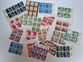 Deutsches Reich Briefmarken Block Lot postfrisch