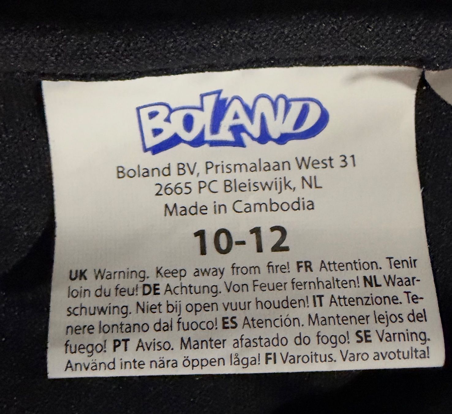Costumi: Boland Ninja Master Gr. 10-12 Jahre – Usato da Contone venduto da Chaos76 1