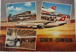 GENÈVE - COINTRIN  -  Swissair - 1977