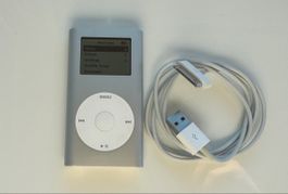 iPod mini 2 64GB und neuer Akku Silber