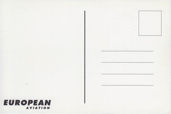Cartoline postali: Boeing 737, European Aviation – Usato da Zuerich venduto da OceanLinerPostcards 1