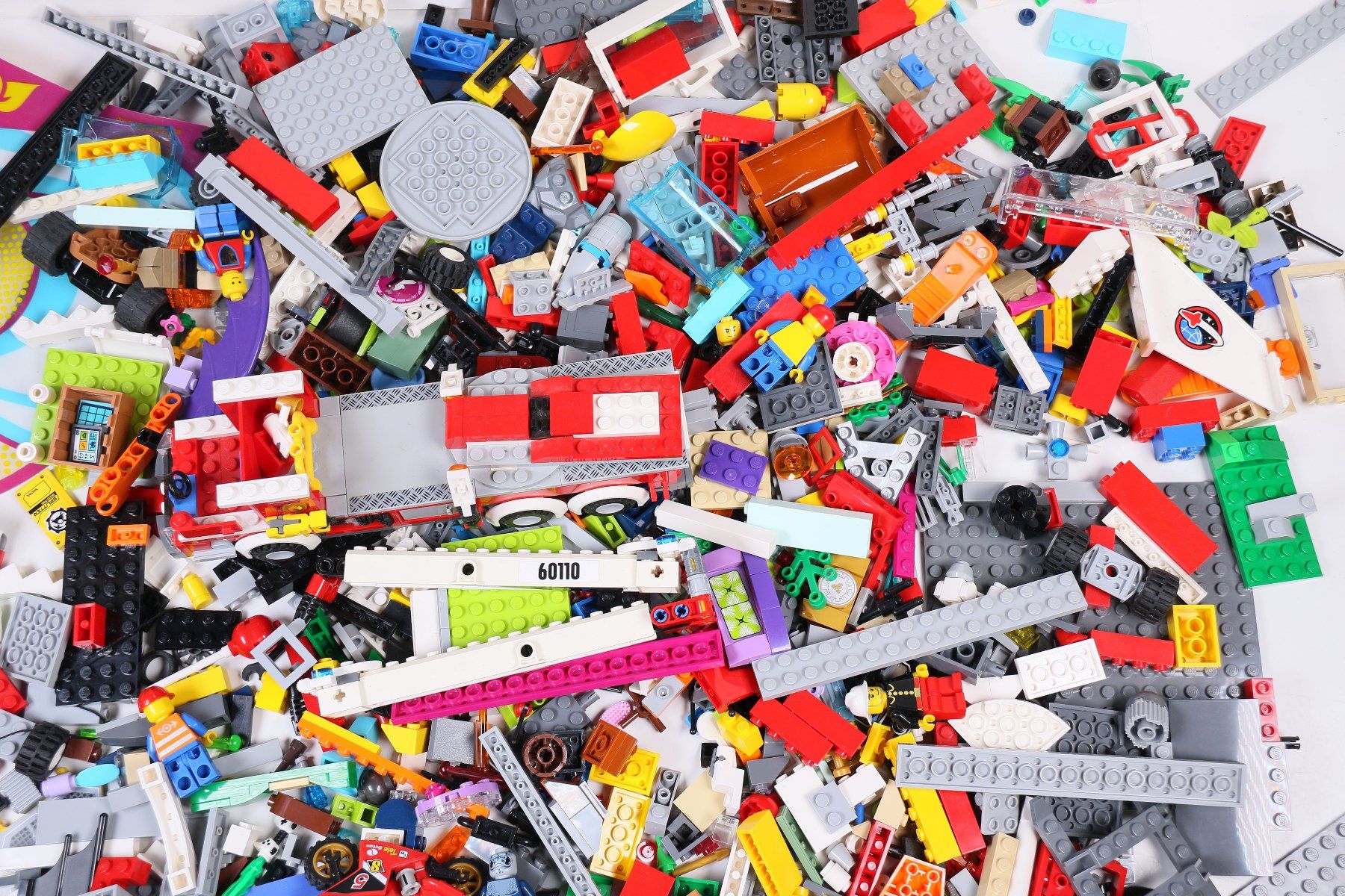 Lego Kit di costruzioni: 1.5 kg. Legoteile mit Minifiguren – Usato da Hettlingen venduto da Scholi99 2