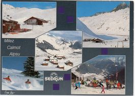 SEDRUN Milez - Piz Calmot - Alpsu, Oberalp-Pass, Skilift