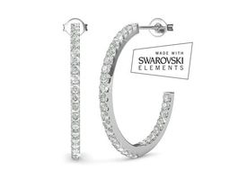Ohrstecker Creole  mit Swarovski Elements